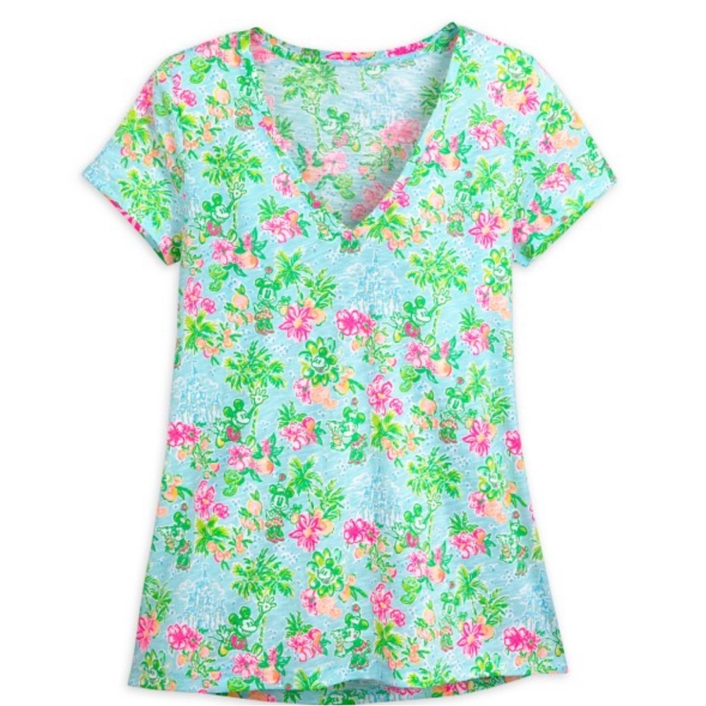 Lilly Pulitzer Lilly loves Disney Etta V-neck